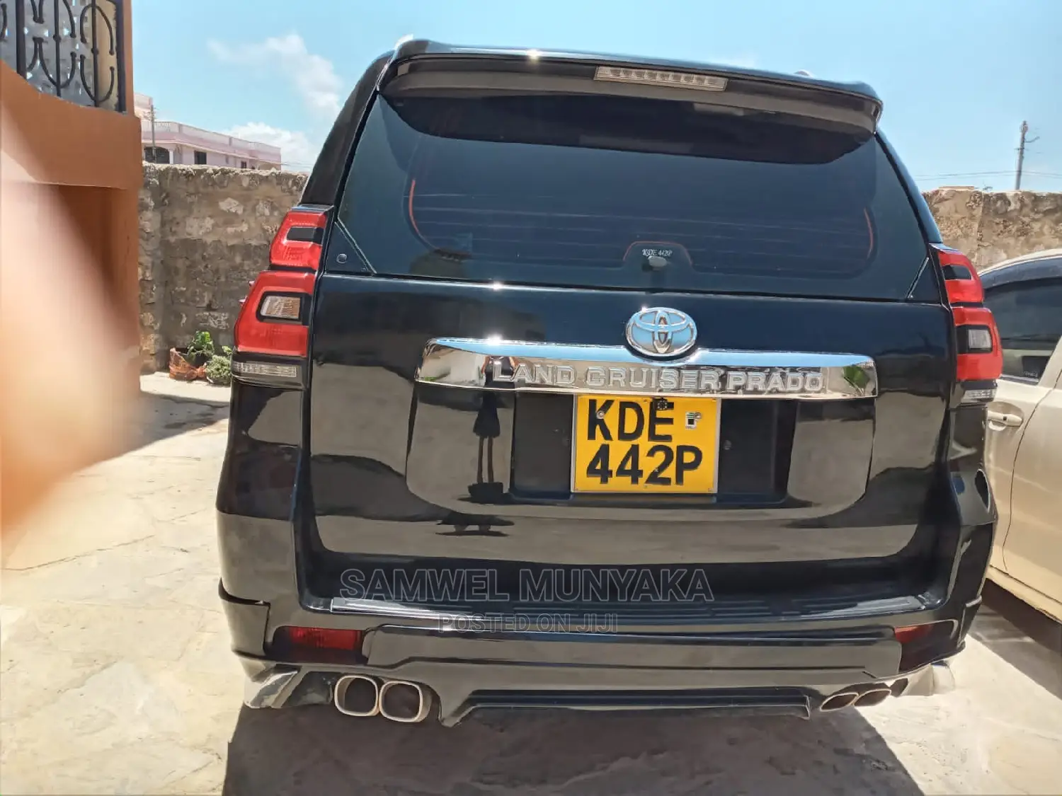 Toyota Land Cruiser Prado 3.0 D-4D (190 Hp) 7 seats 2015 Black