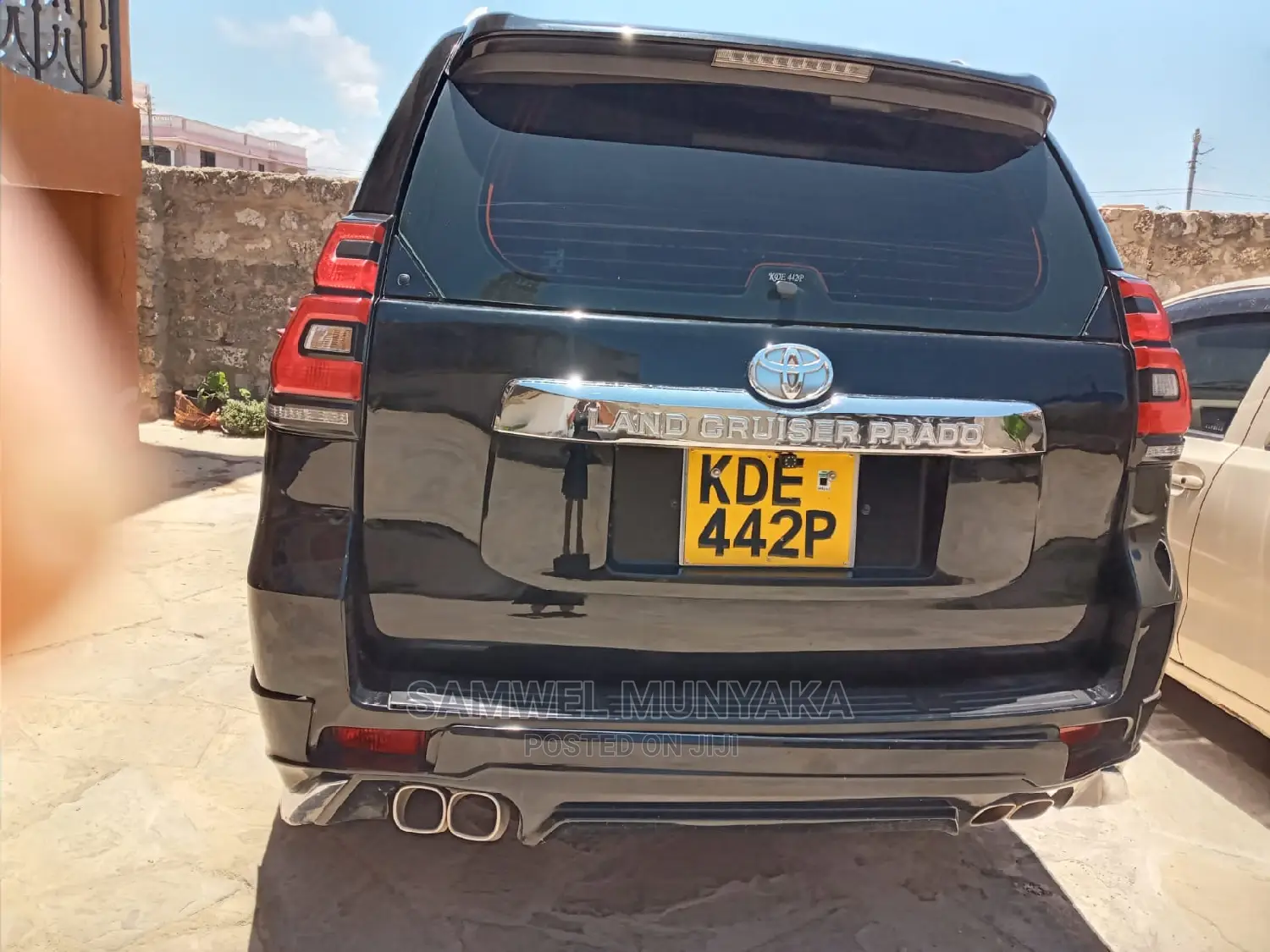 Toyota Land Cruiser Prado 3.0 D-4D (190 Hp) 7 seats 2015 Black