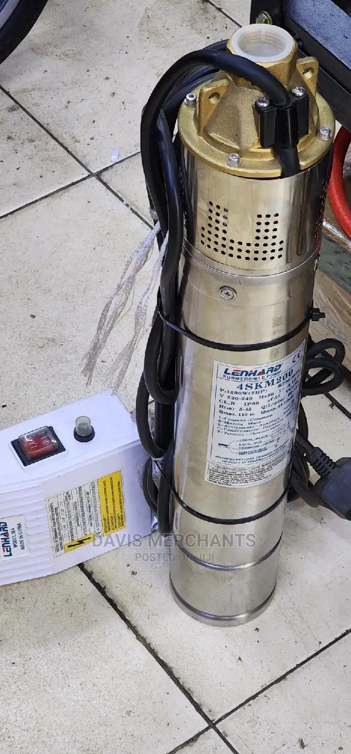 Submersible Water Pump With 110M Head