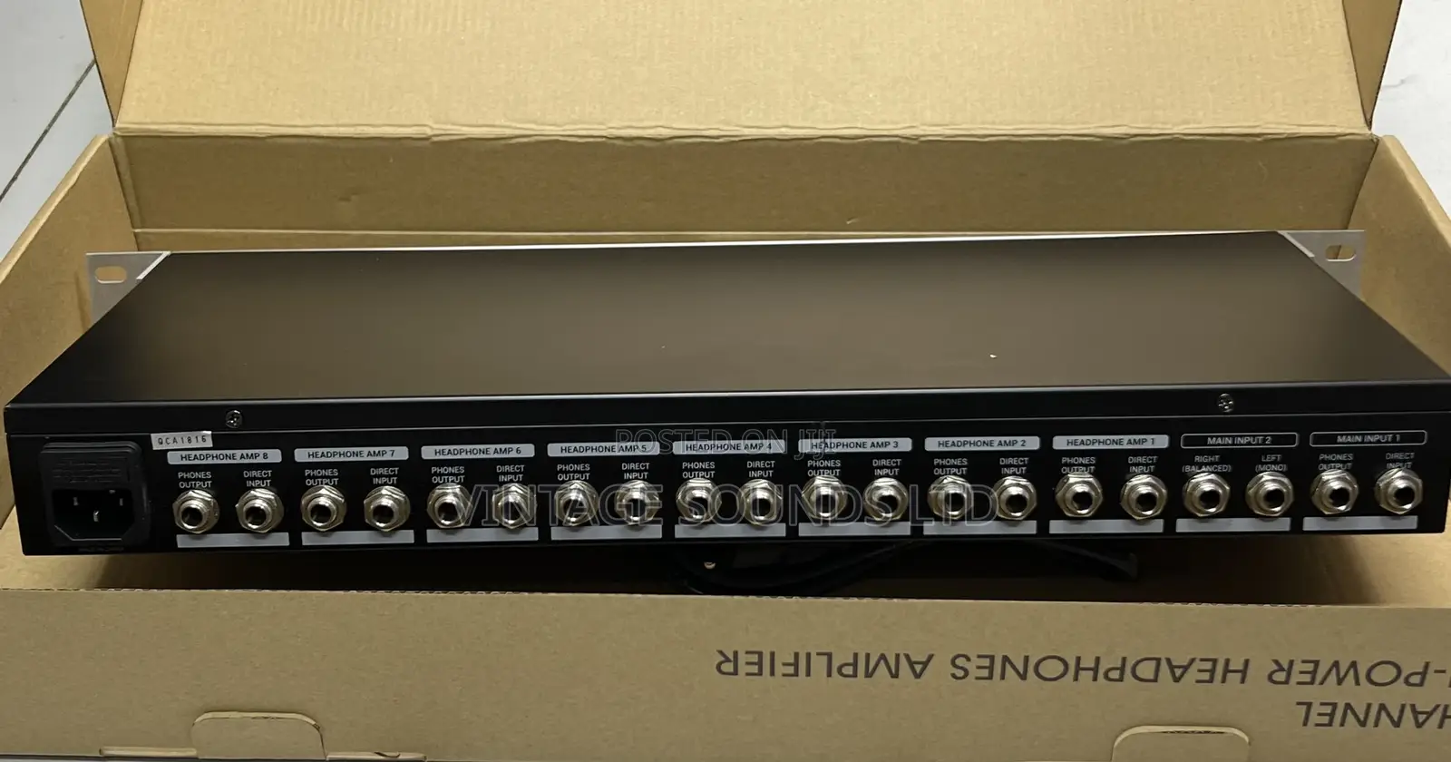 Behringer PSC800 8channel Headphones Amplifier