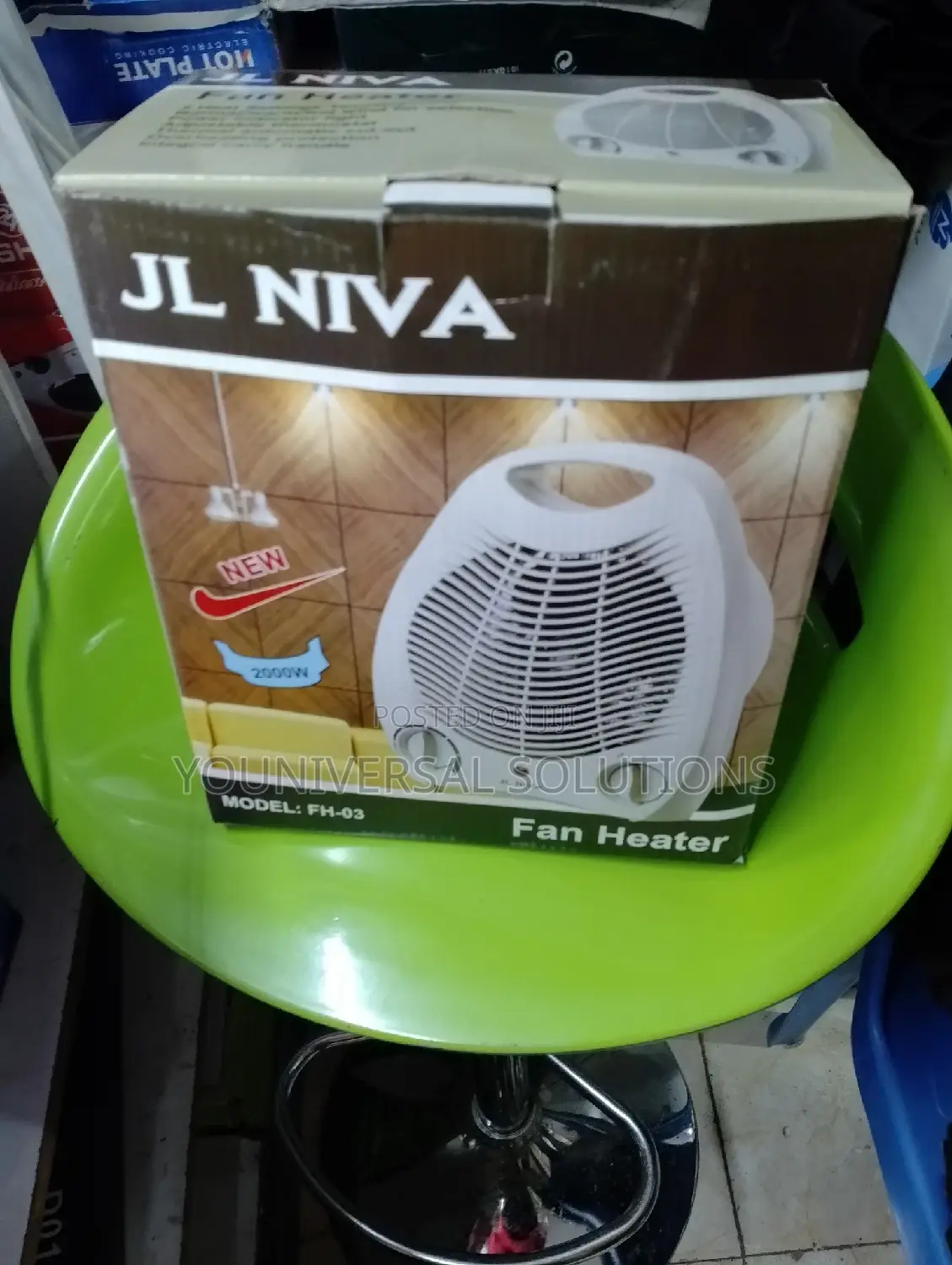 JL Niva Fan Room Heater
