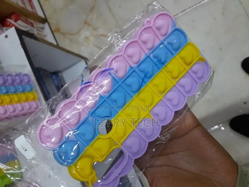 Reliver Stress Rainbow Silicon Case for Samsung Galaxy A11