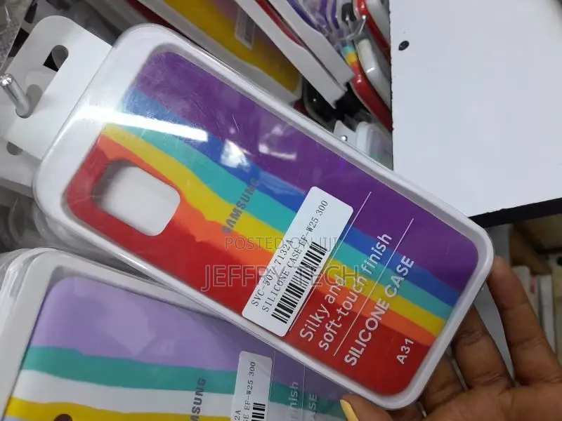 Rainbow Printed Back Cover Case for Samsung Galaxy A31 Back