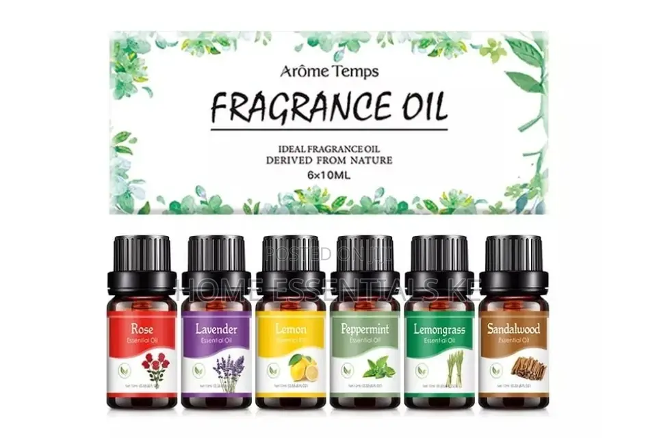 6pcs Diffuser Essential Oils Set 10mls Each