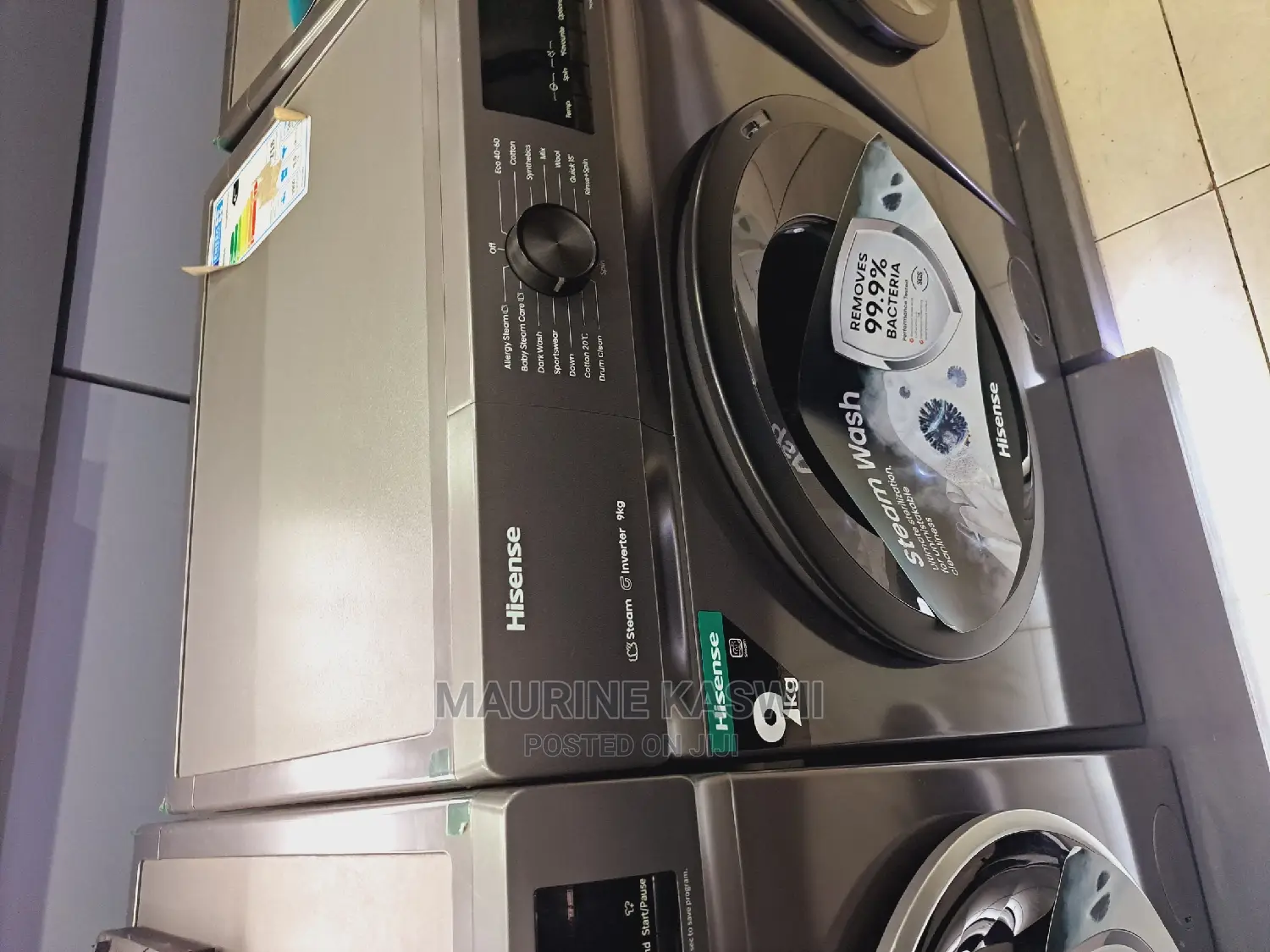 Hisense 9kg Wash and Spin Washing Machine