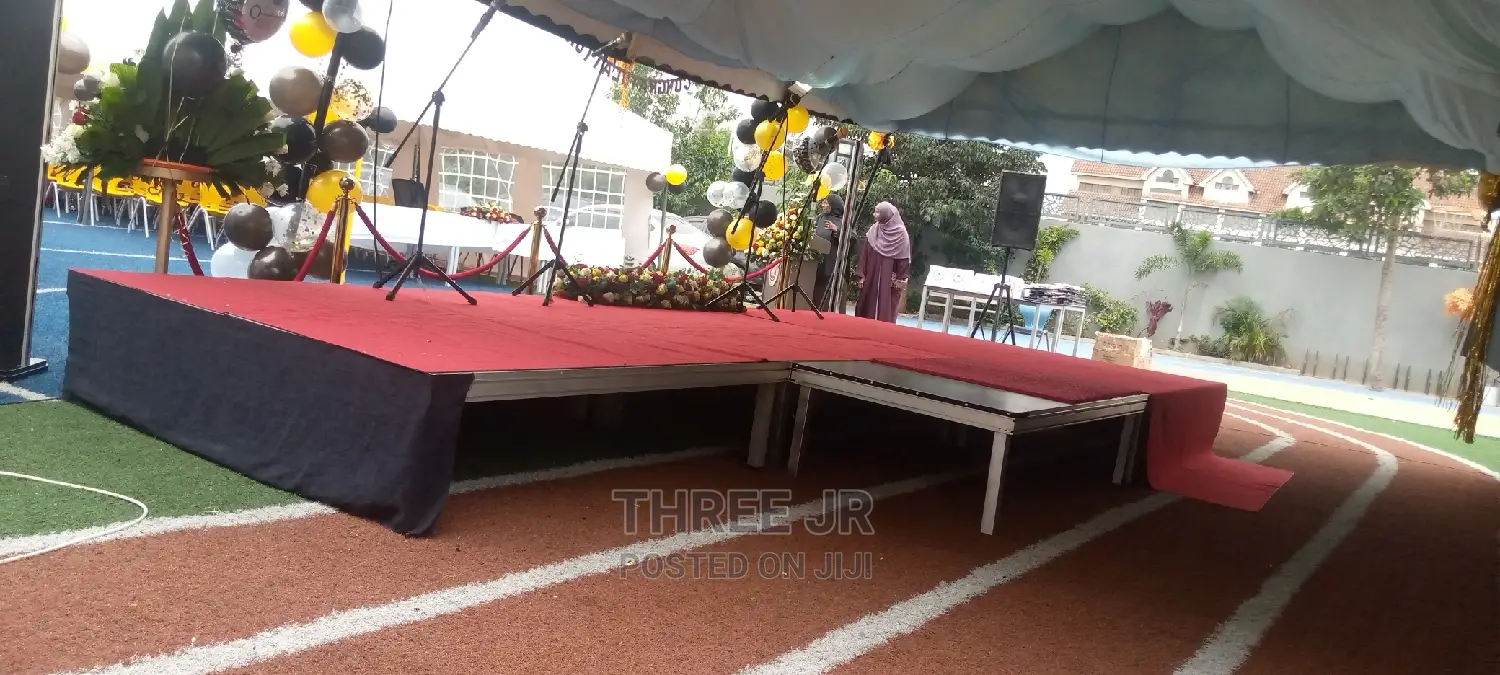 Do You Need a Stage for Graduation Purposes. We Hire Out