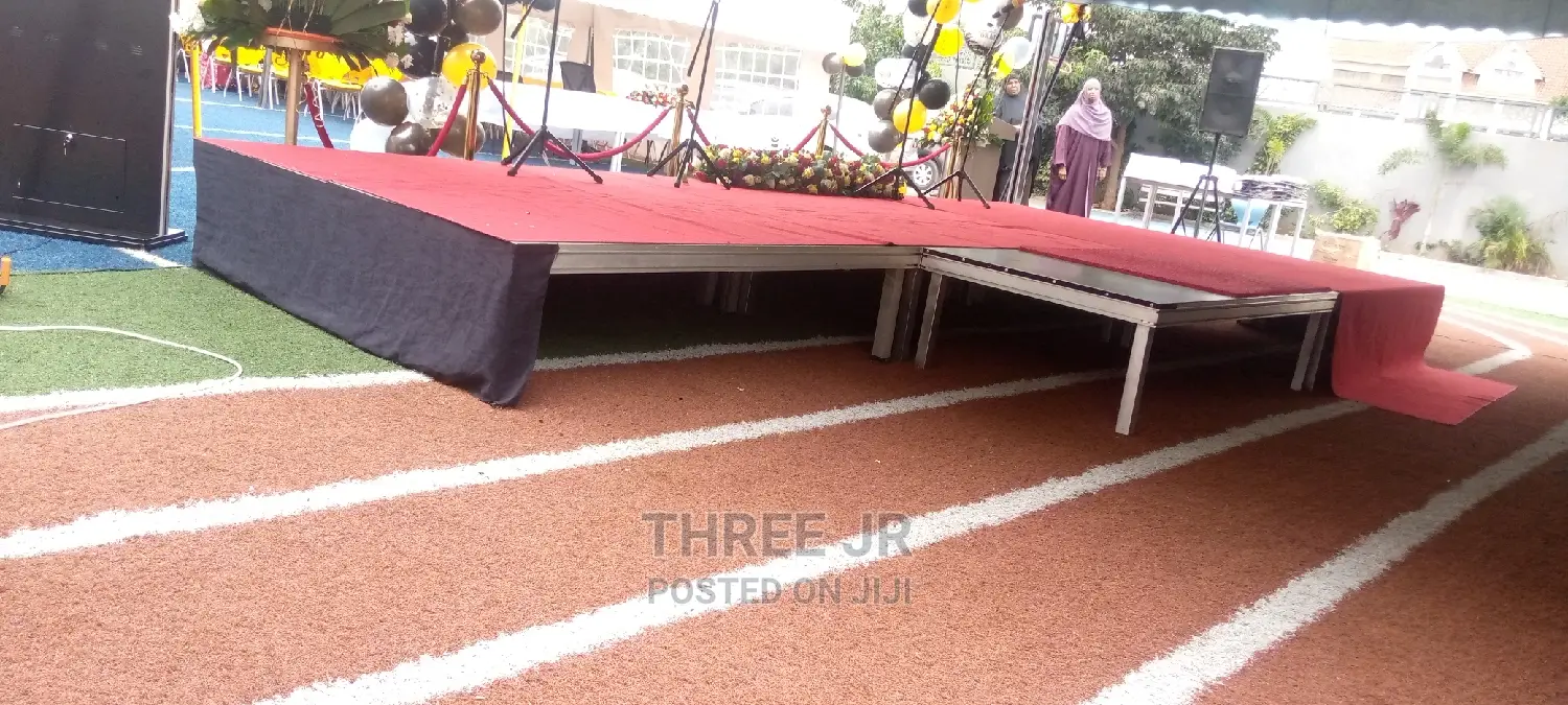 Do You Need a Stage for Graduation Purposes. We Hire Out