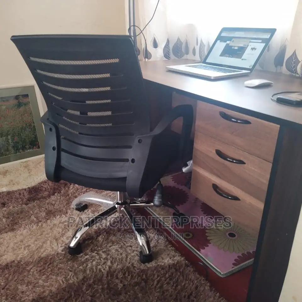 1.2 MTRS Office Desk Plus Secretarial Office Chair