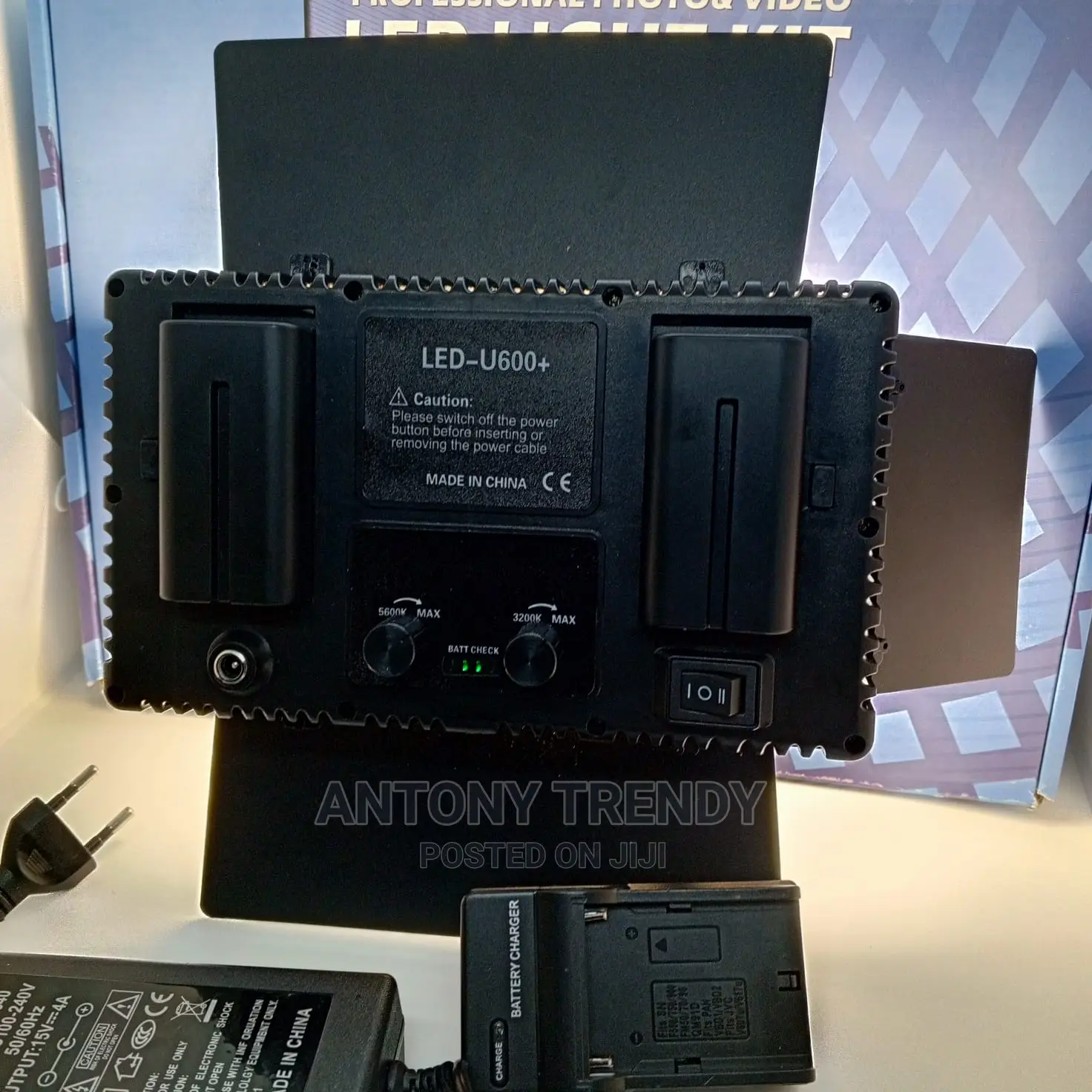 Professional Photo Video Led Light Kit Pro Led 600