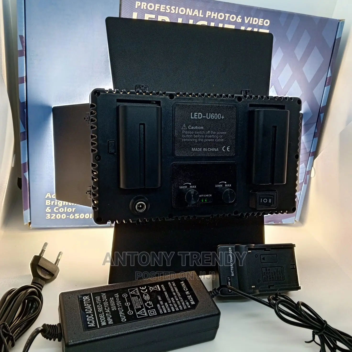 Professional Photo Video Led Light Kit Pro Led 600