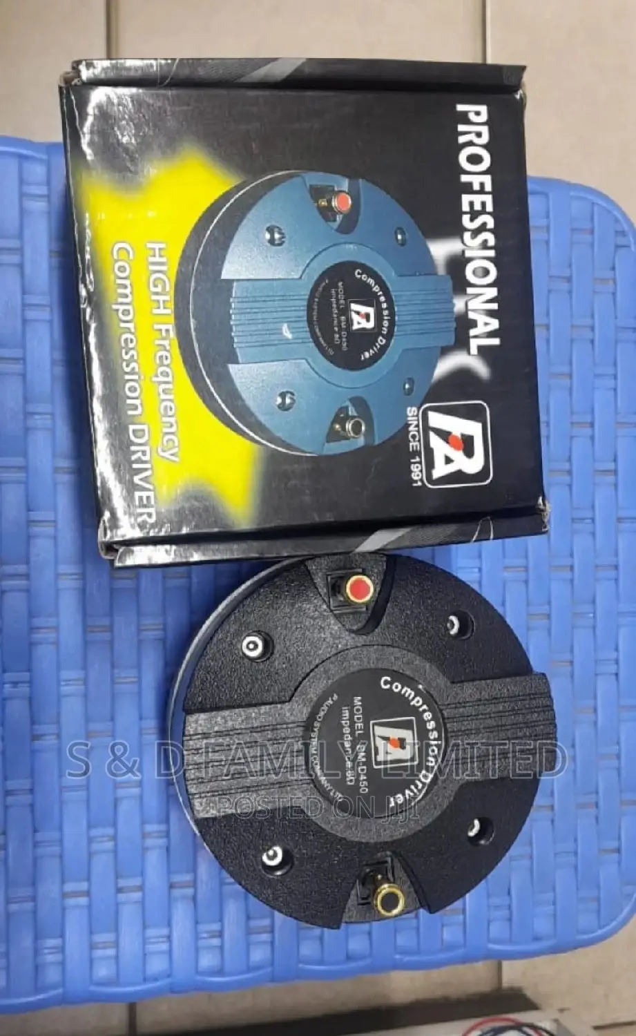 High Compression Tweeter Driver