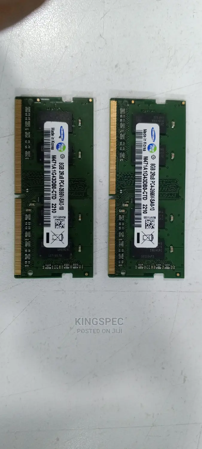 Laptop Memory 8GB DDR4 (PC4) -2666mhz