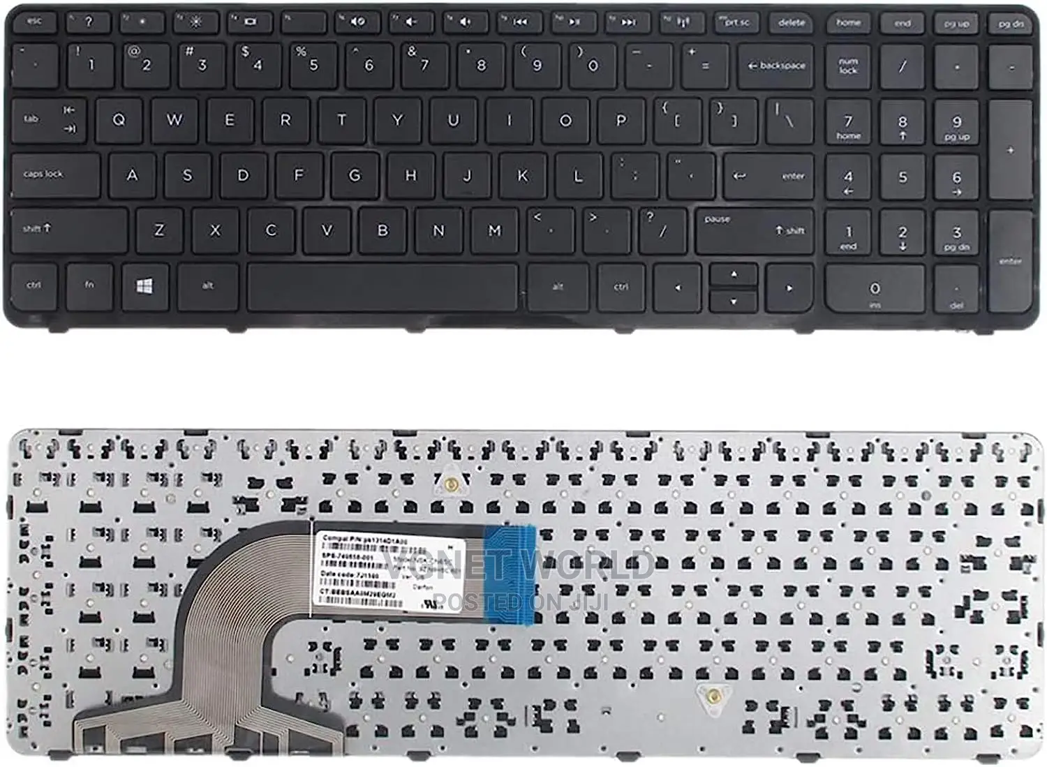 Replacement Keyboard Compatible With HP 15