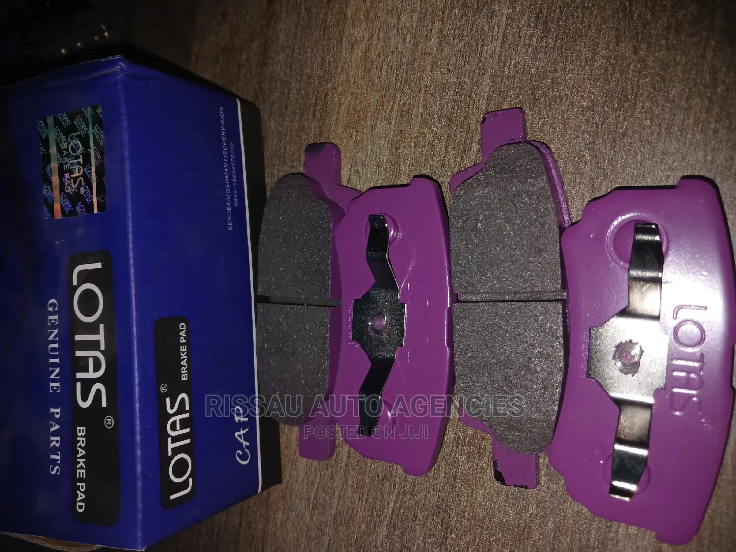 Mitsubishi Lancer Rear Lotus Brake Pads KD 4730 D1037.
