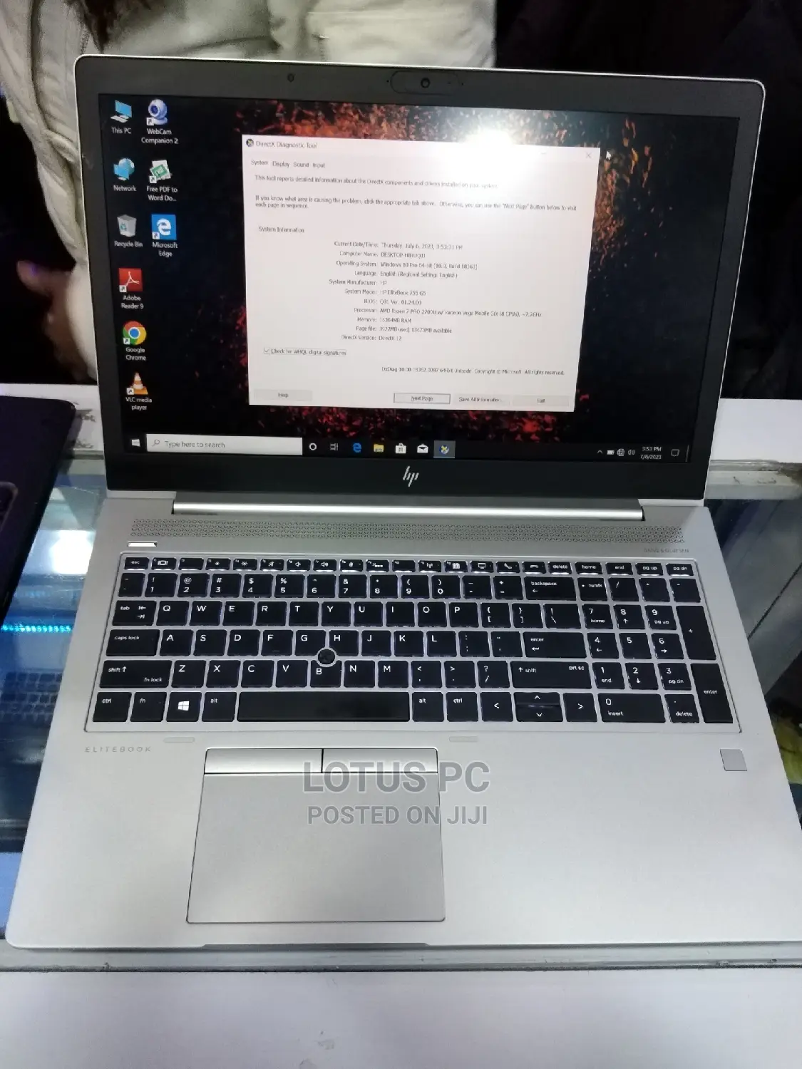 Laptop HP EliteBook 755 16GB AMD Ryzen 7 SSD 256GB