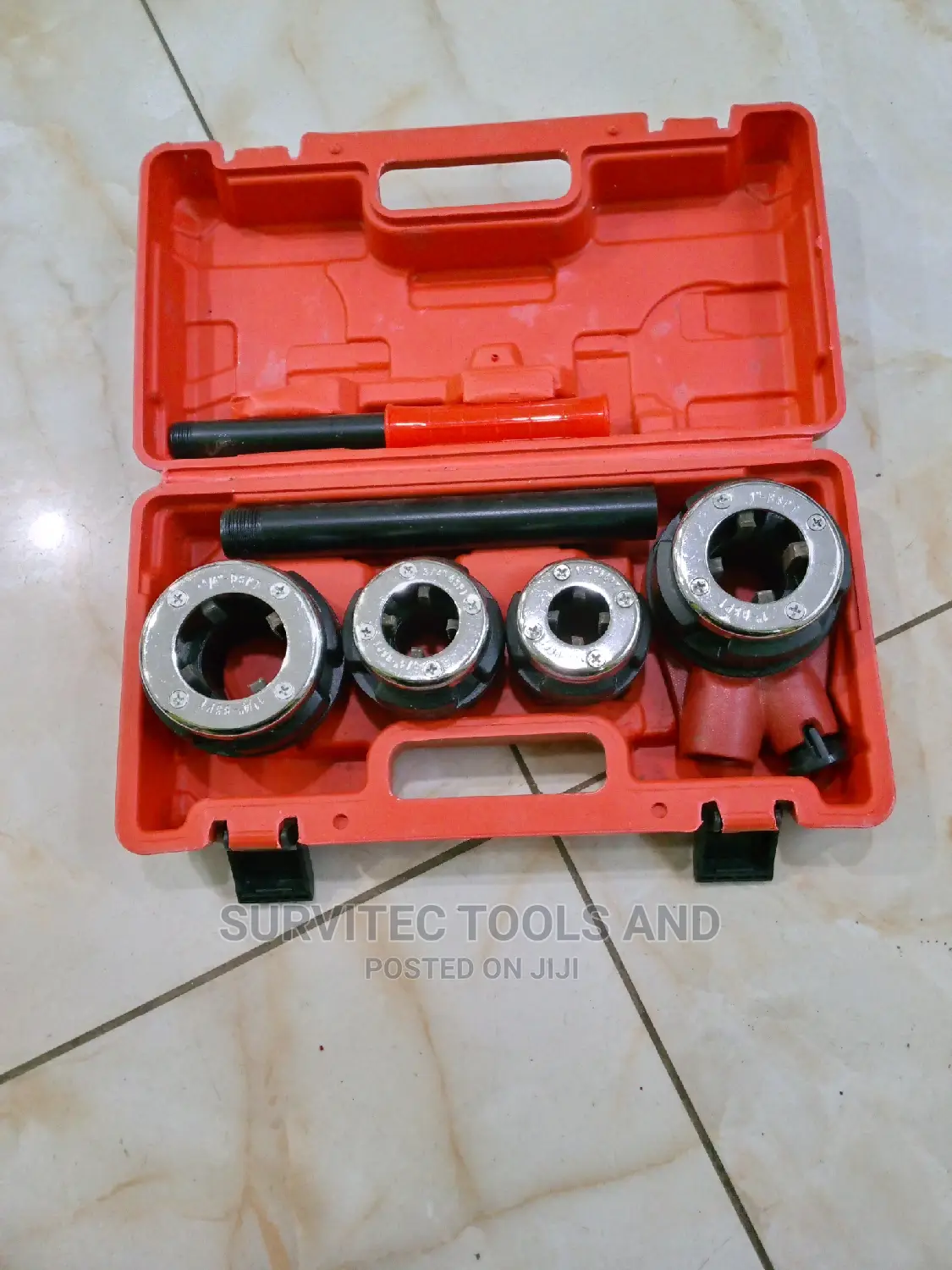 1/2" - 1 1/4" Ratchet Die Stock