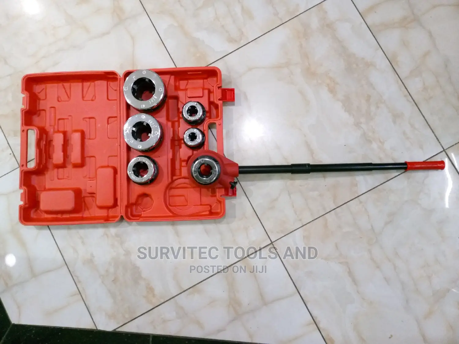 1/2" - 2" Manual Ratchet Die Stock