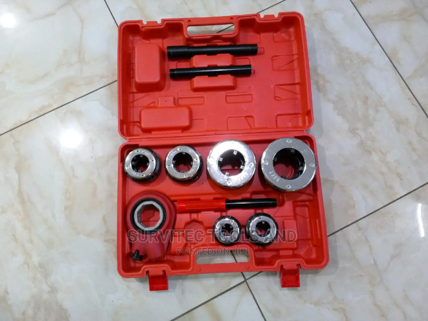 1/2" - 2" Manual Ratchet Die Stock