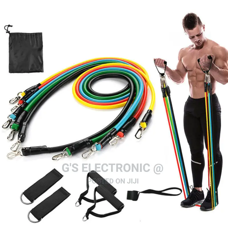 New Set 11 in 1 Resistance Bands