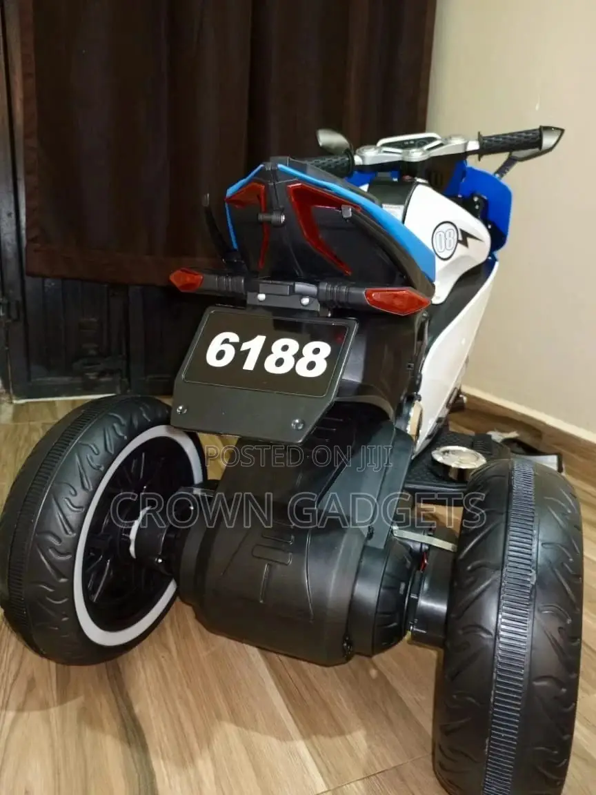 Kids Rechargeable Motor Bike 6188 Assorted