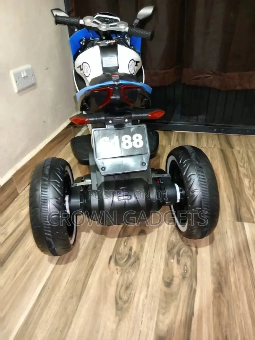 Kids Rechargeable Motor Bike 6188 Assorted