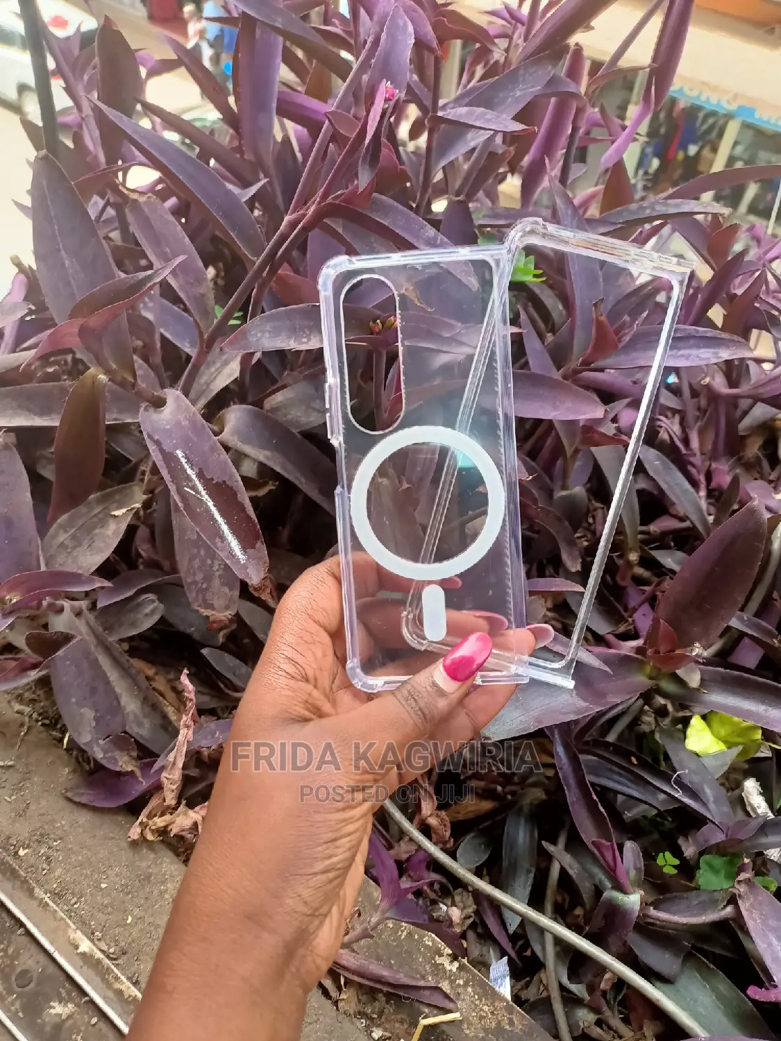 Clear Magsafe Cover for Samsung Fold 3