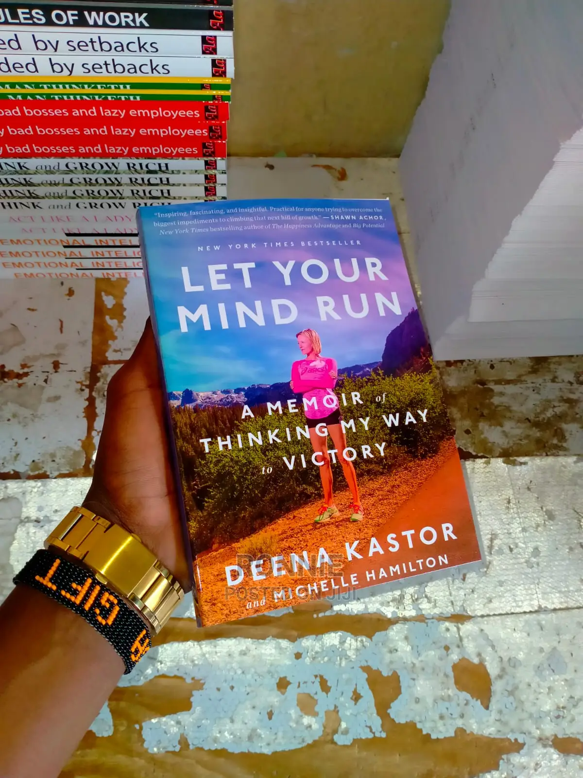 Let Your Mind Run Book by Deena Kastor