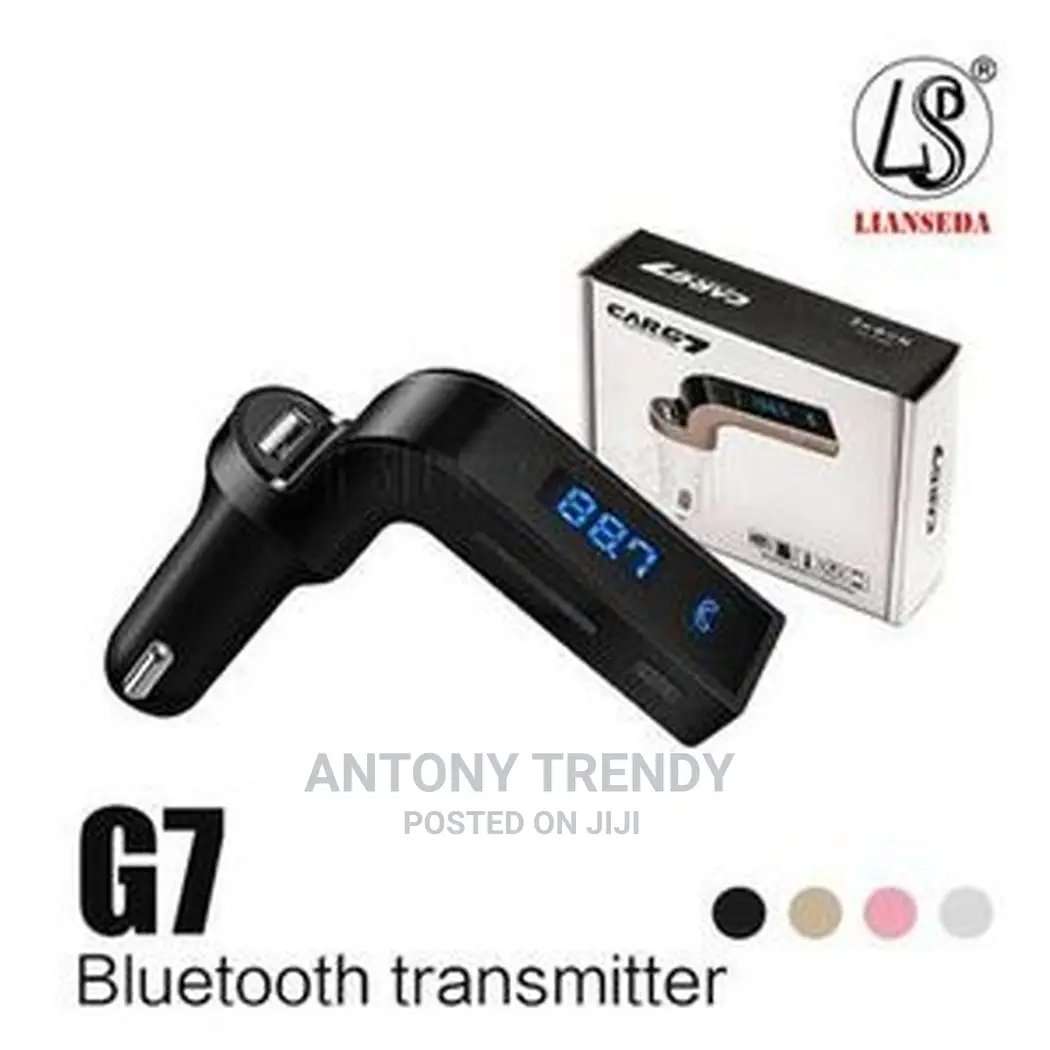CAR G7 Bluetooth Car Charger FM/MP3 Player