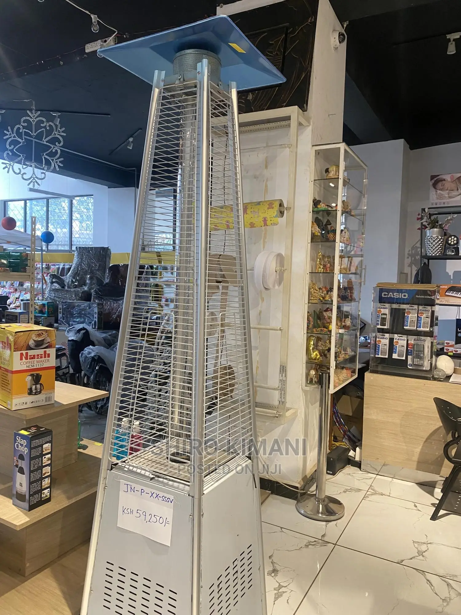New Pyramid Glass Patio Heater