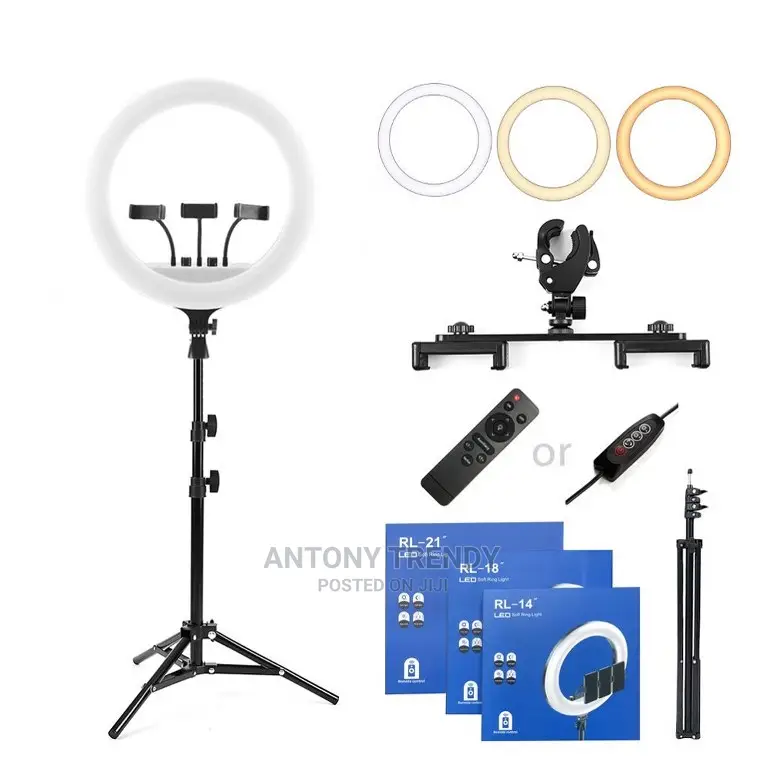 Rl 14 Inch Led Ringlight Kit With Phone Holder