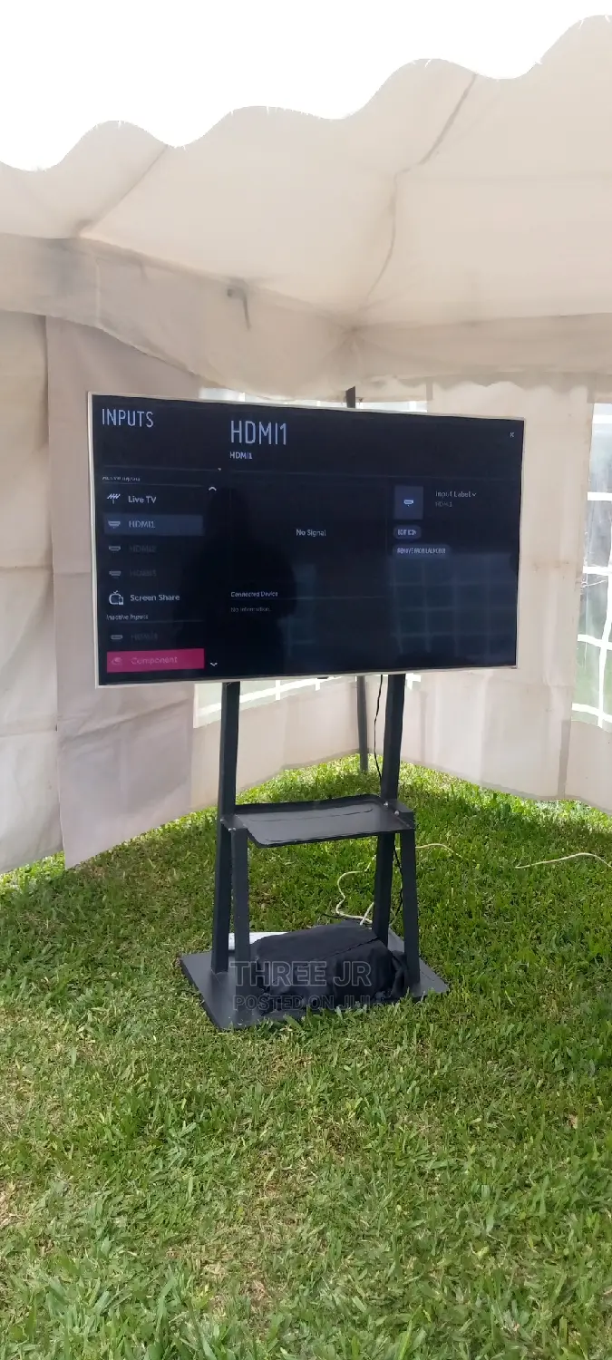 Want to Run Photos or Speaches in an Event. We Hire TV Scree