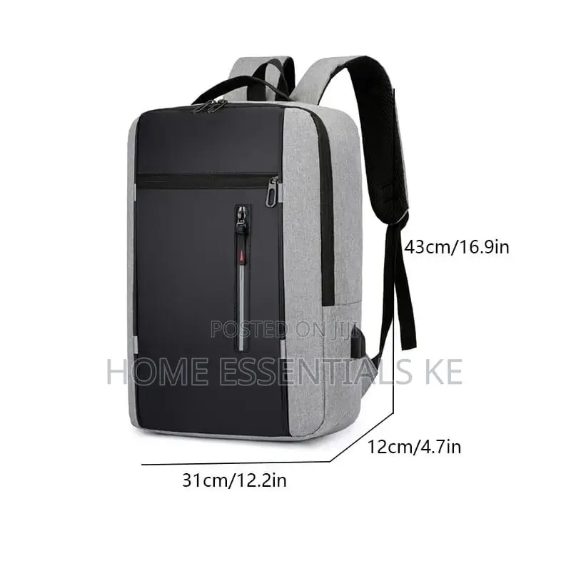 Waterproof Business Backpack Men USB Laptop Backpack