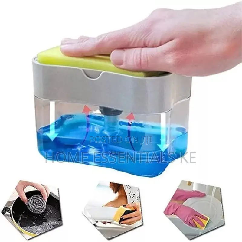 Liquid Soap Dispenser Scrubbing Liquid Detergent Dispenser