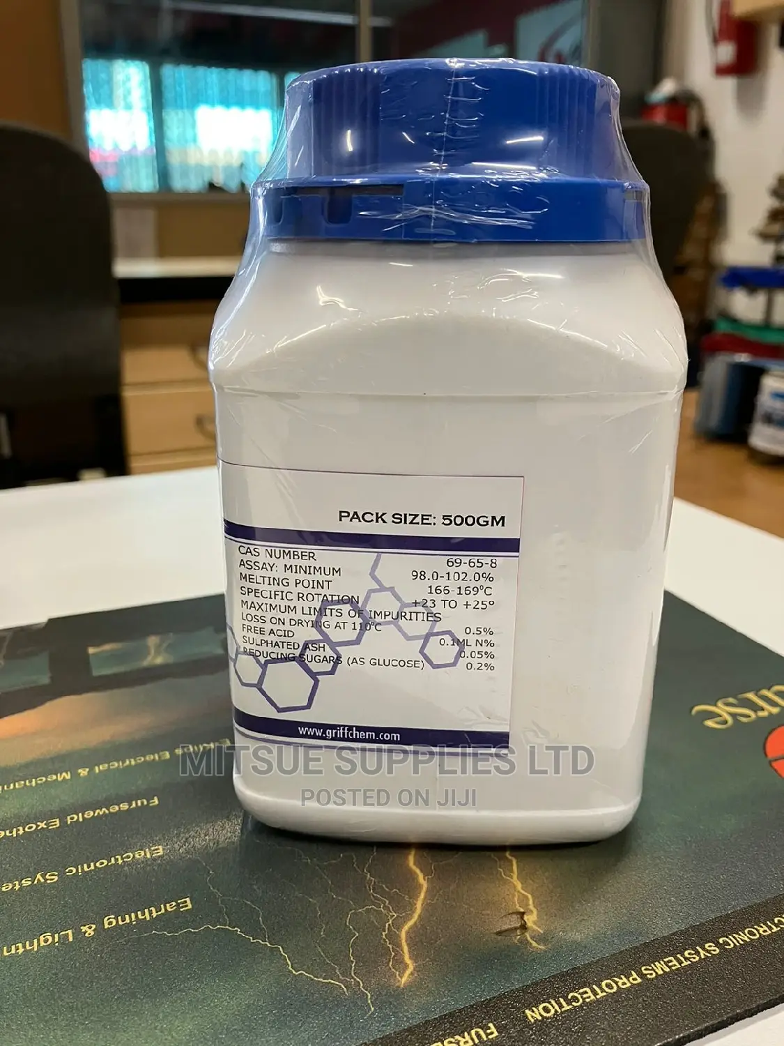 D- Mannitol Pure 500G Griffchem