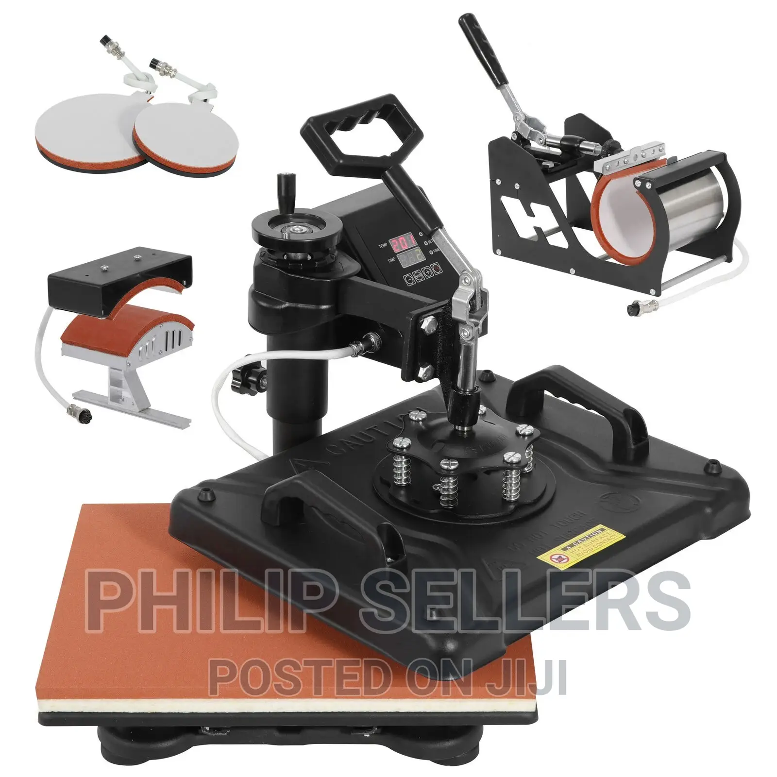 12" X 15" Digital Sublimation T-Shirt /Mug/Plate Hat 5 in 1