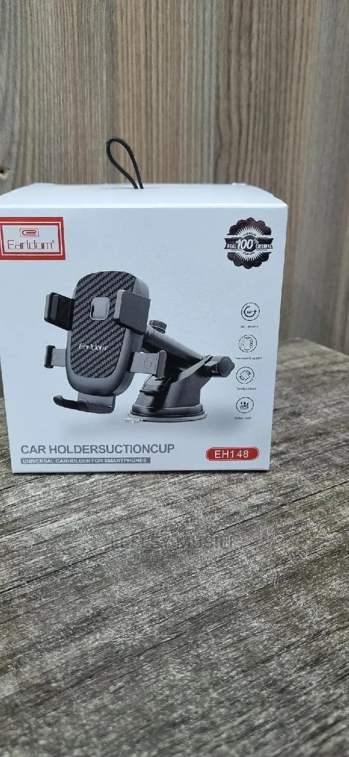 Eardolm Car Holder Suction Cup EH148 Black
