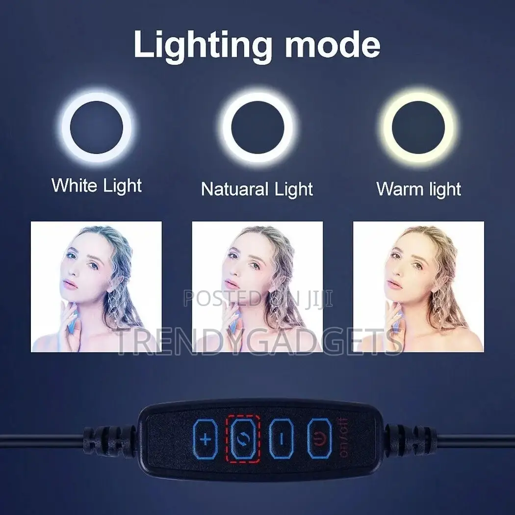 Ring Light - 10 Inch 60 W Dimmable