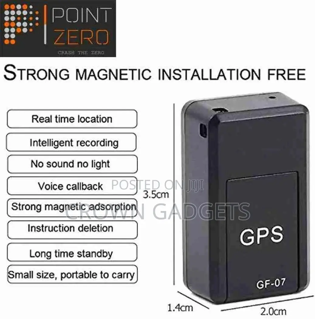 Portable GF07 GPS With Voice Recording Tracker Device
