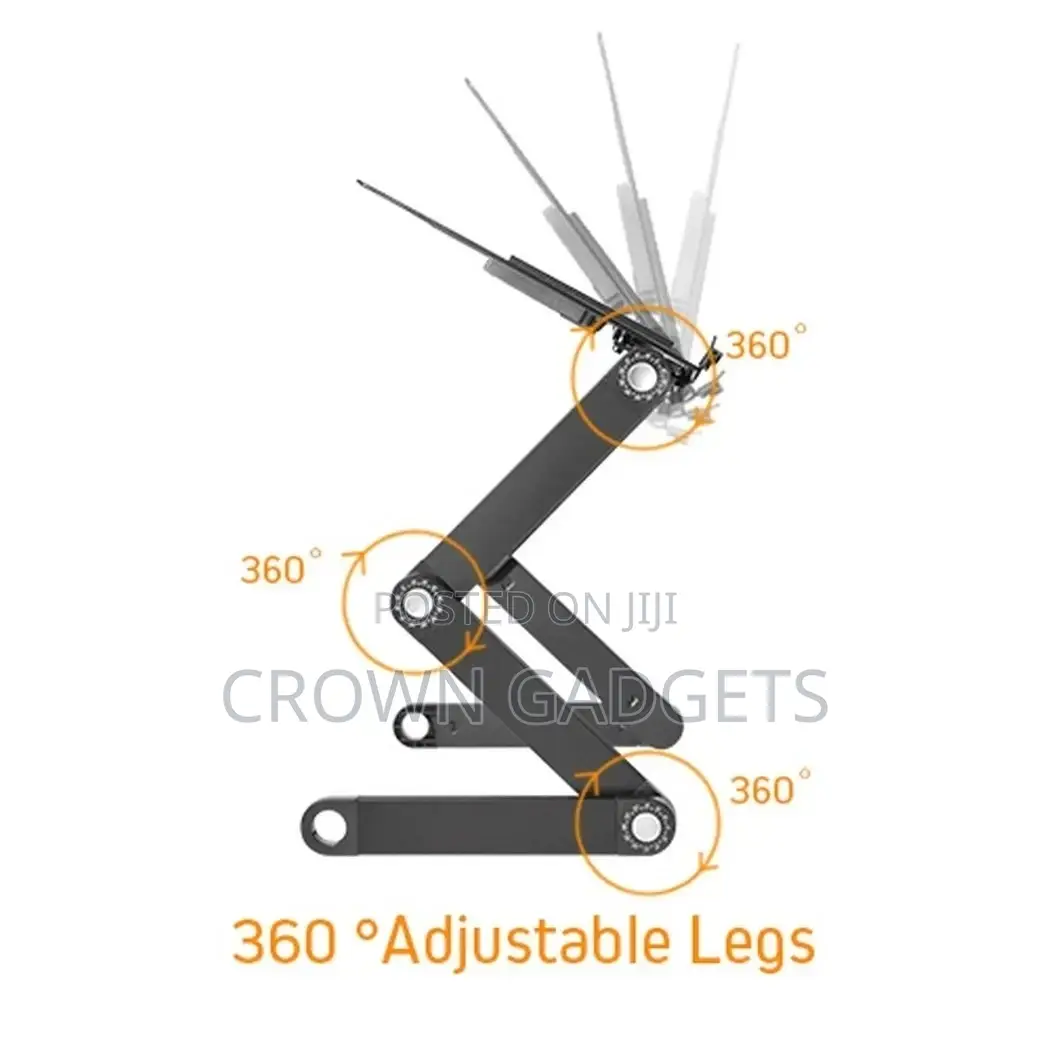 Adjustable Folding Computer Table Stand