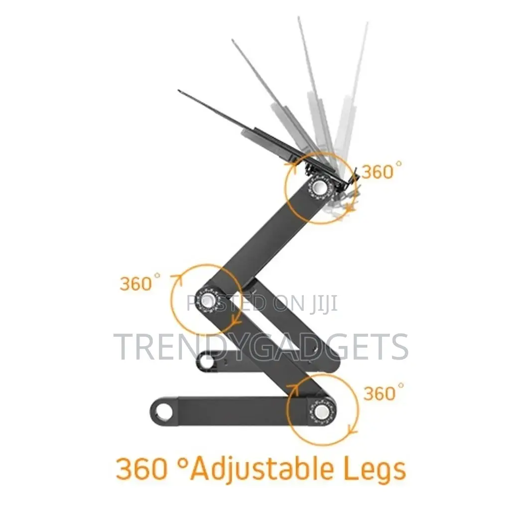 Adjustable Folding Computer Table Stand