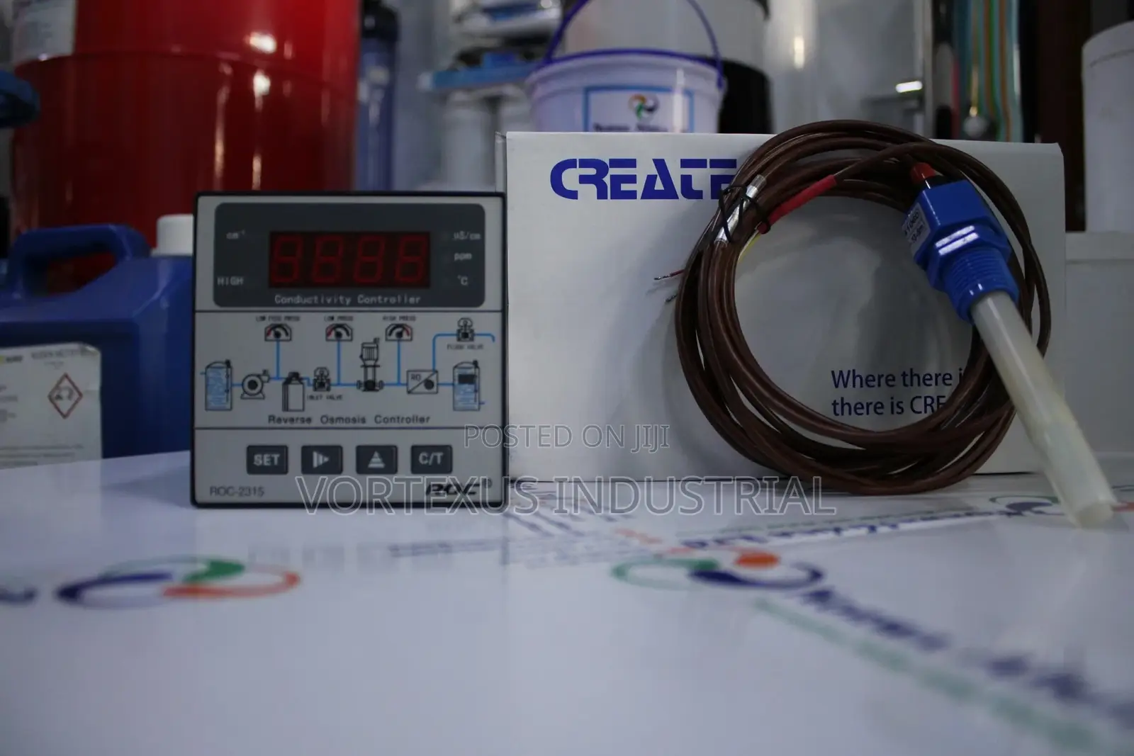 Reverse Osmosis Controller and Conductivity Meter.
