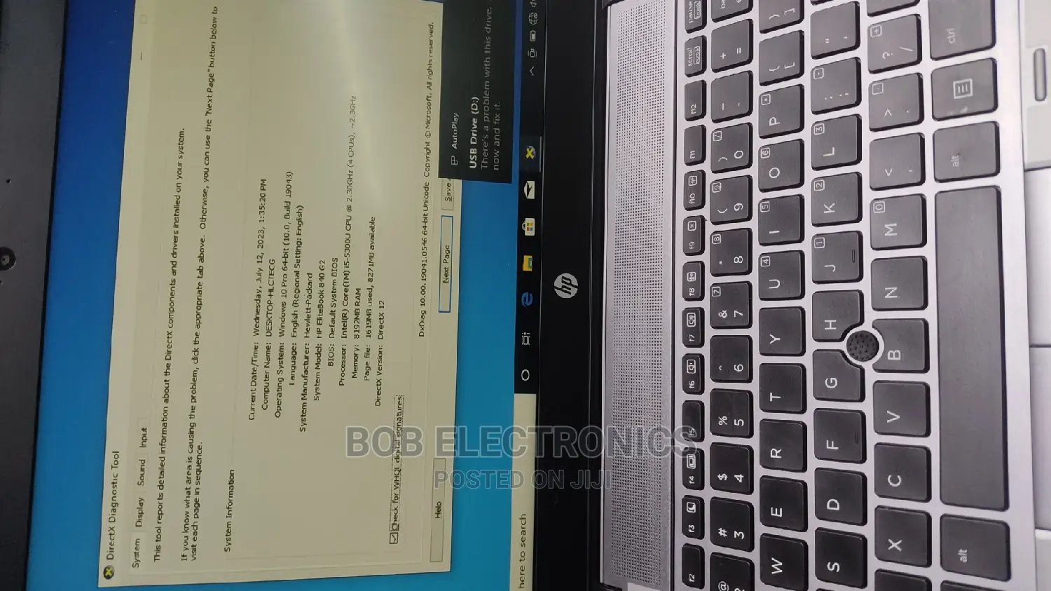 Laptop HP EliteBook 840 G2 8GB Intel Core I5 SSD 256GB