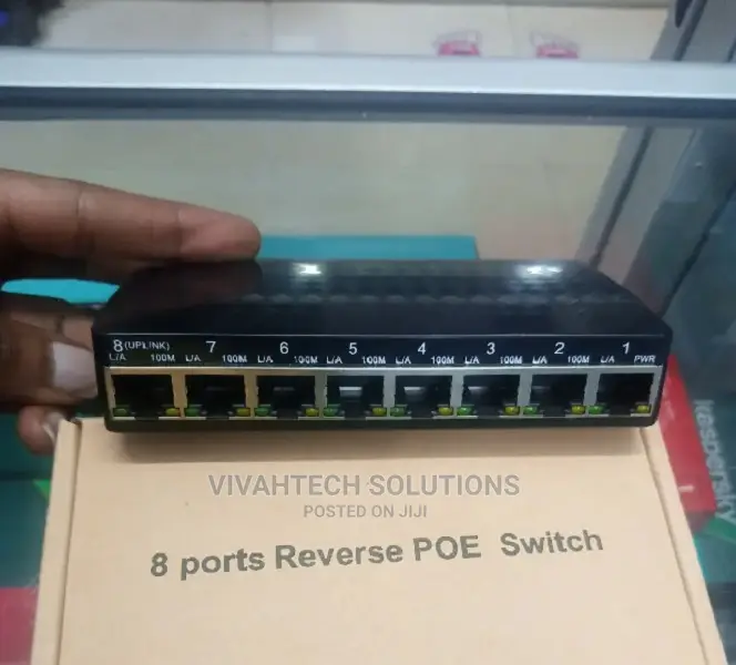 8-Ports Reverse Poe Switch ~ 8-Ports Reverse Poe Switch