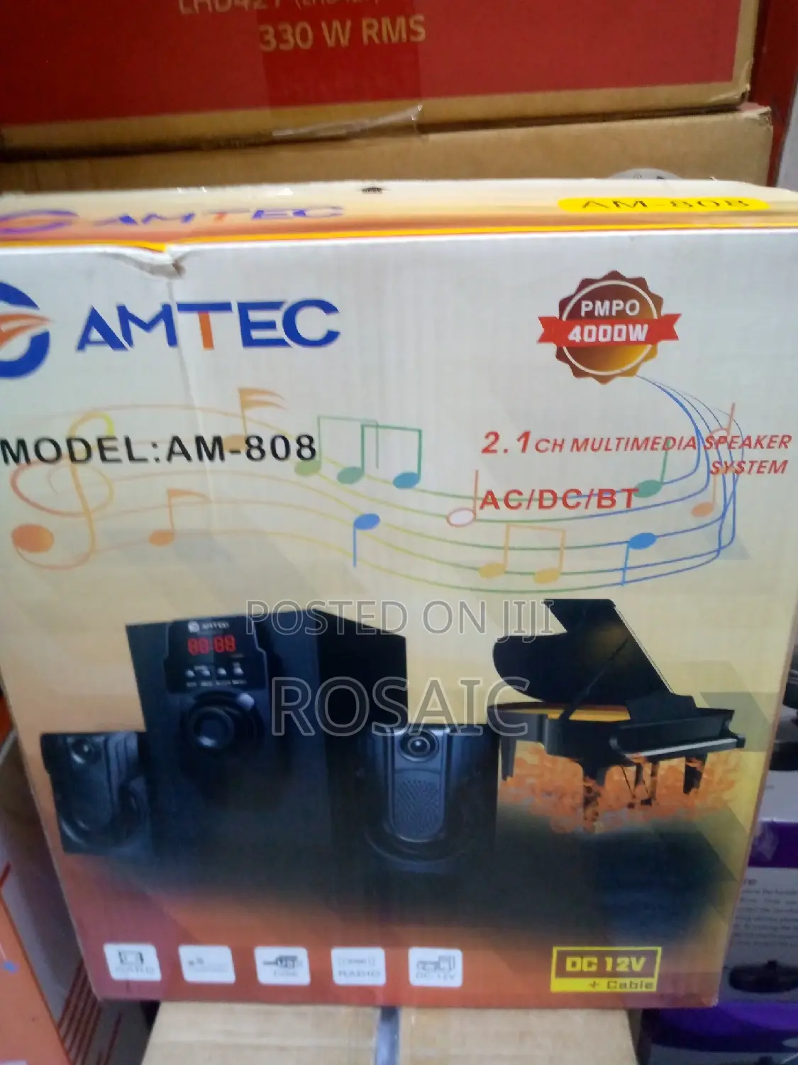 Amtec 2.1CH 4000 Watts Speaker