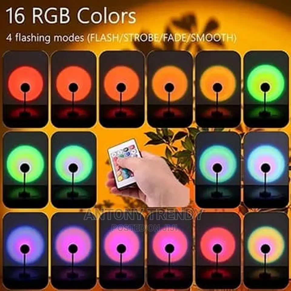 UFO Sunset Lamps