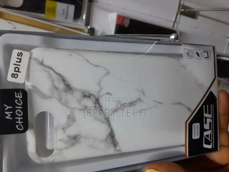 Marble Soft Silicone Cover Case for iPhone 8 Plus