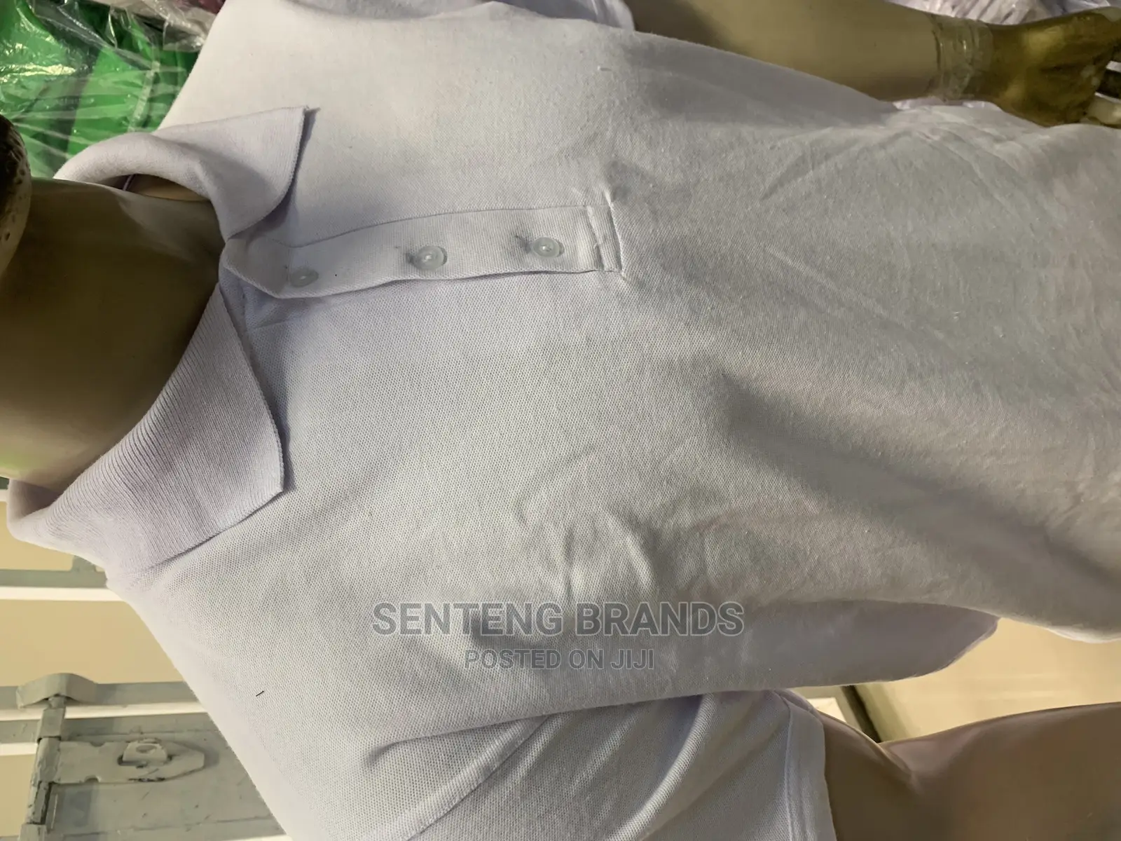 White Plain Polo Tshirts