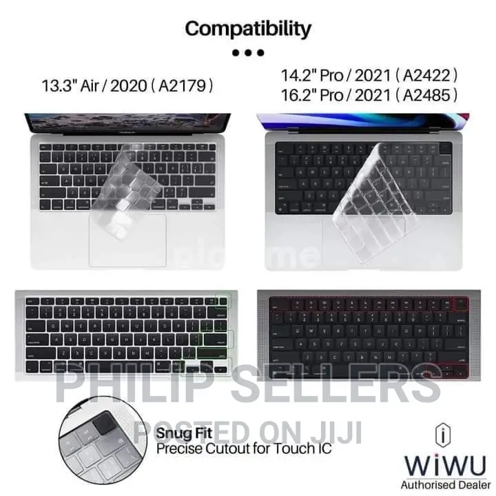 Wiwu Macbook TPU Keyboard Protector Film Anti-Oil Waterproof