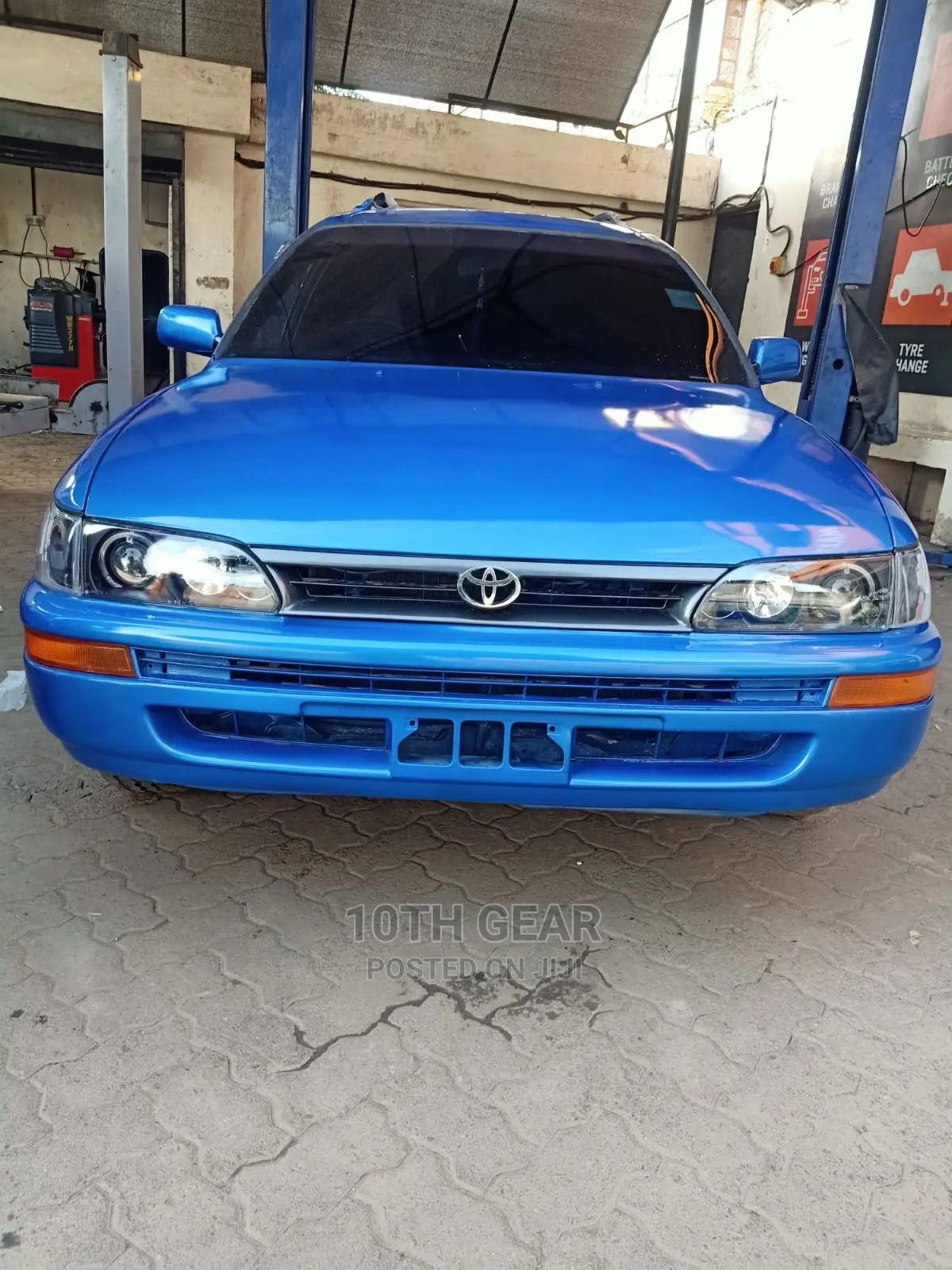 Toyota Corolla Headlights Aftermarket Includes Grill Set