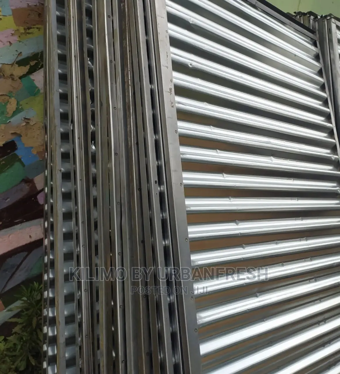 Panel Sides ( Container Like Mabati ) 3.5ft X 7.5ft. Moq 10